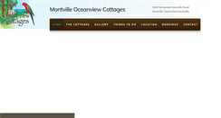Desktop Screenshot of montvilleoceanviewcottages.com.au